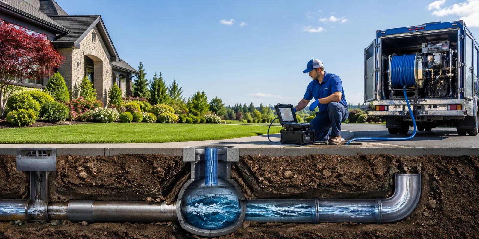 Drainage restoration information for Farmersburg, IN
